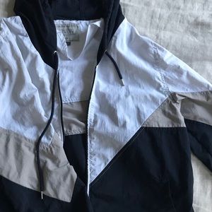 long-sleeve windbreaker